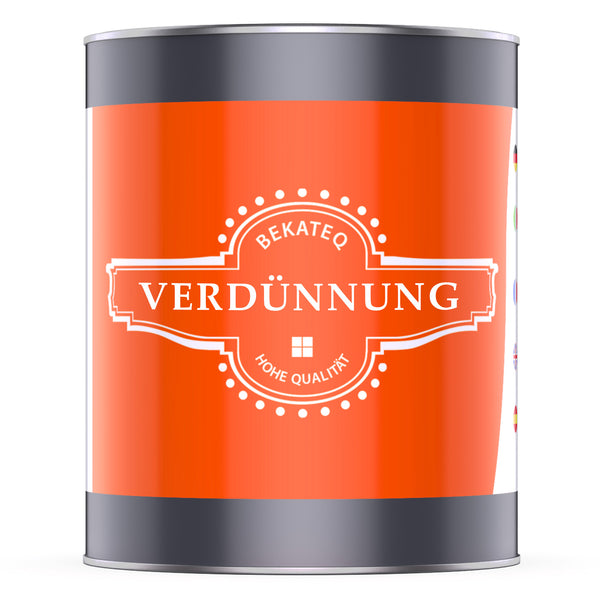 Dose mit BEKATEQ Verdünnungsetikett.