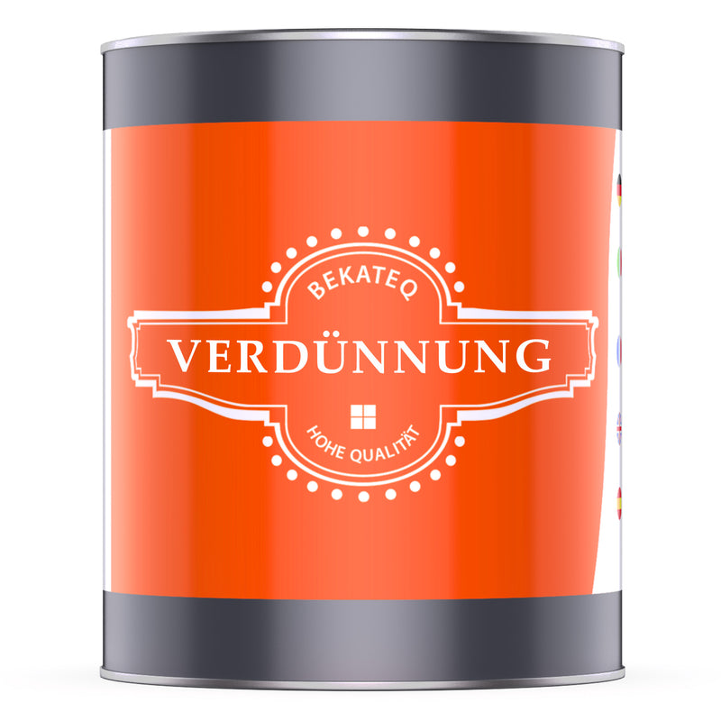 Dose mit BEKATEQ Verdünnungsetikett