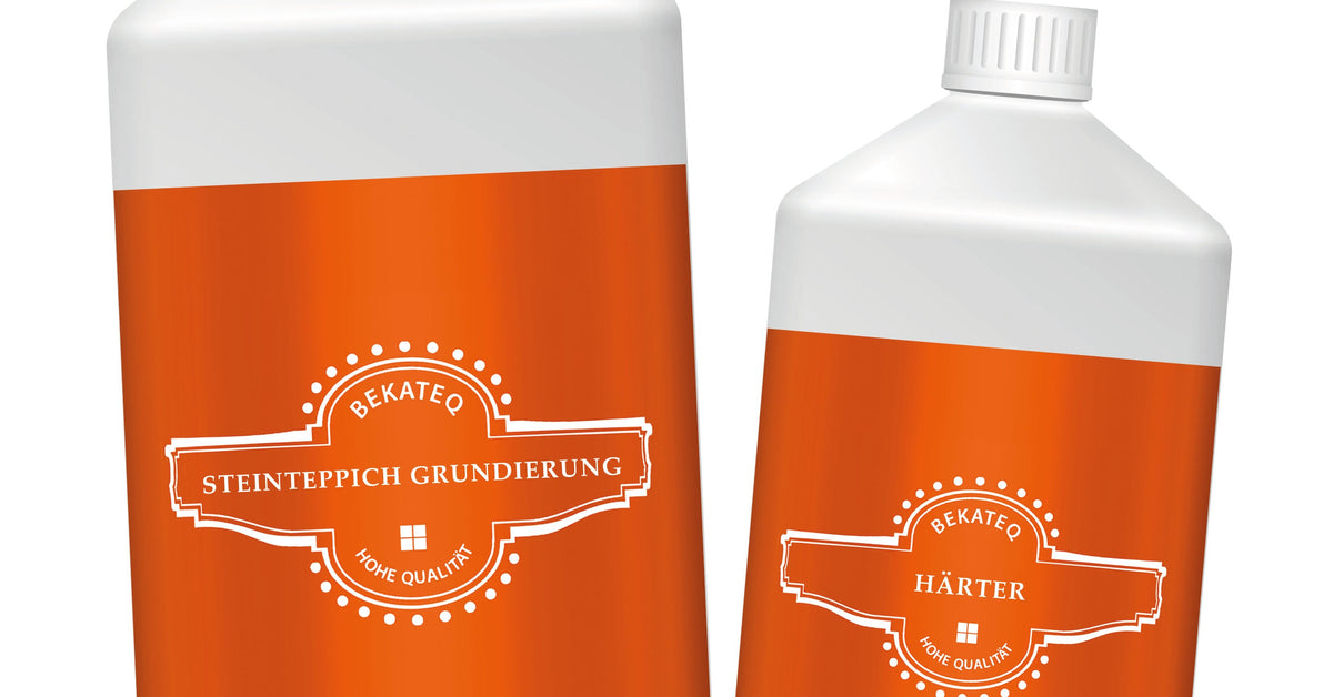 Steinteppich Grundierung