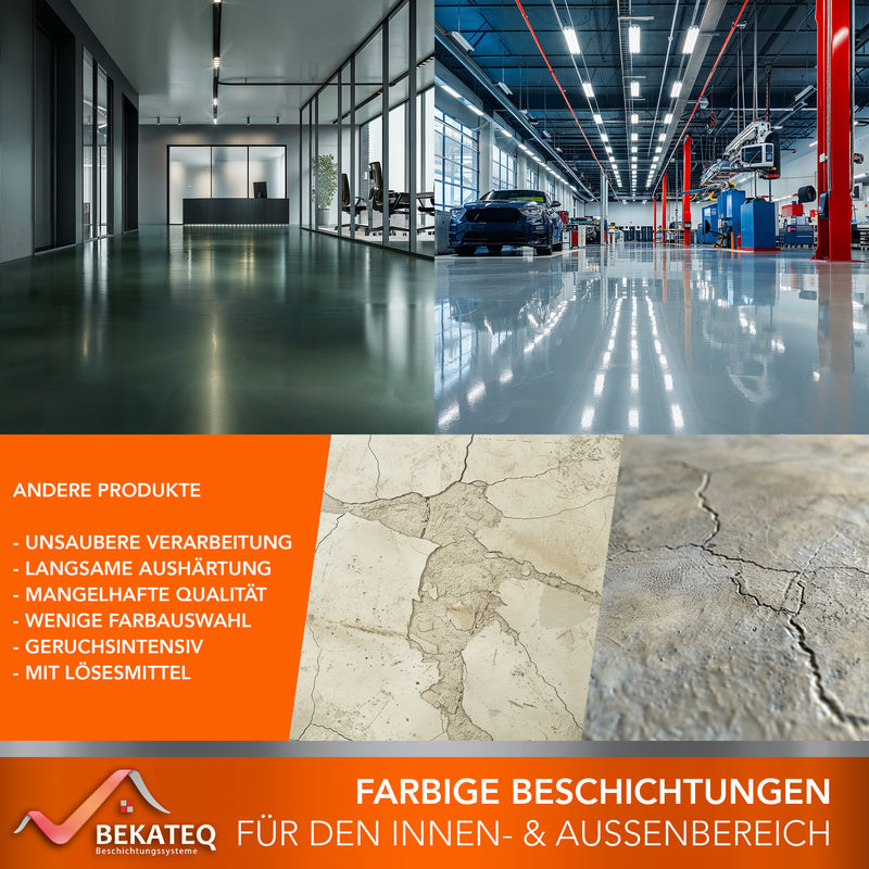 BE-702 2K Epoxidharz Bodenbeschichtung farbig