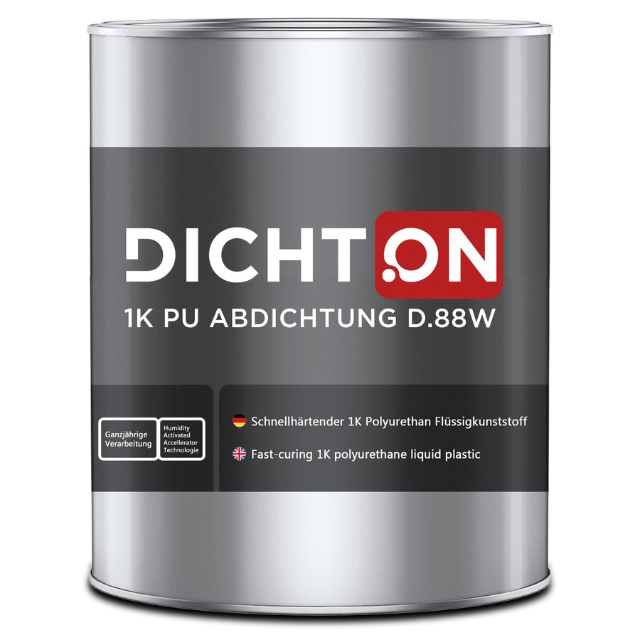 D.88W 1K PU Abdichtung Flüssigkunststoff für aussen