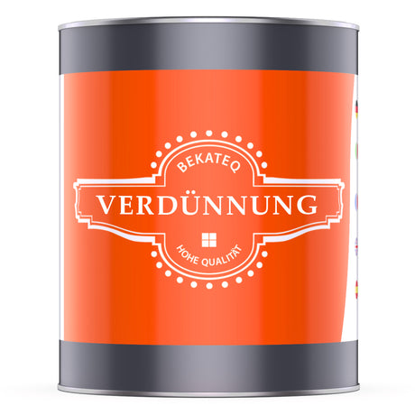 Dose mit BEKATEQ Verdünnungsetikett