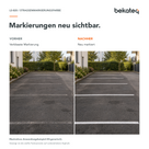 LS-820 Straßenmarkierungsfarbe für Beton, Bitumen, Asphalt
