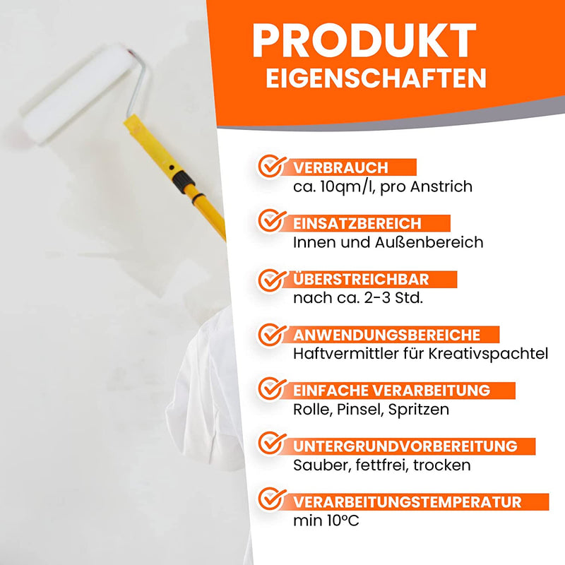 Produktmerkmale für Farbrolle.