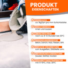 Epoxidharz-Anwendung mit Produkteigenschaften.