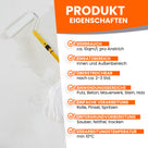 Farbrolle und Produkteigenschaften-Text.